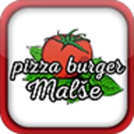 pizza burger malše android application logo